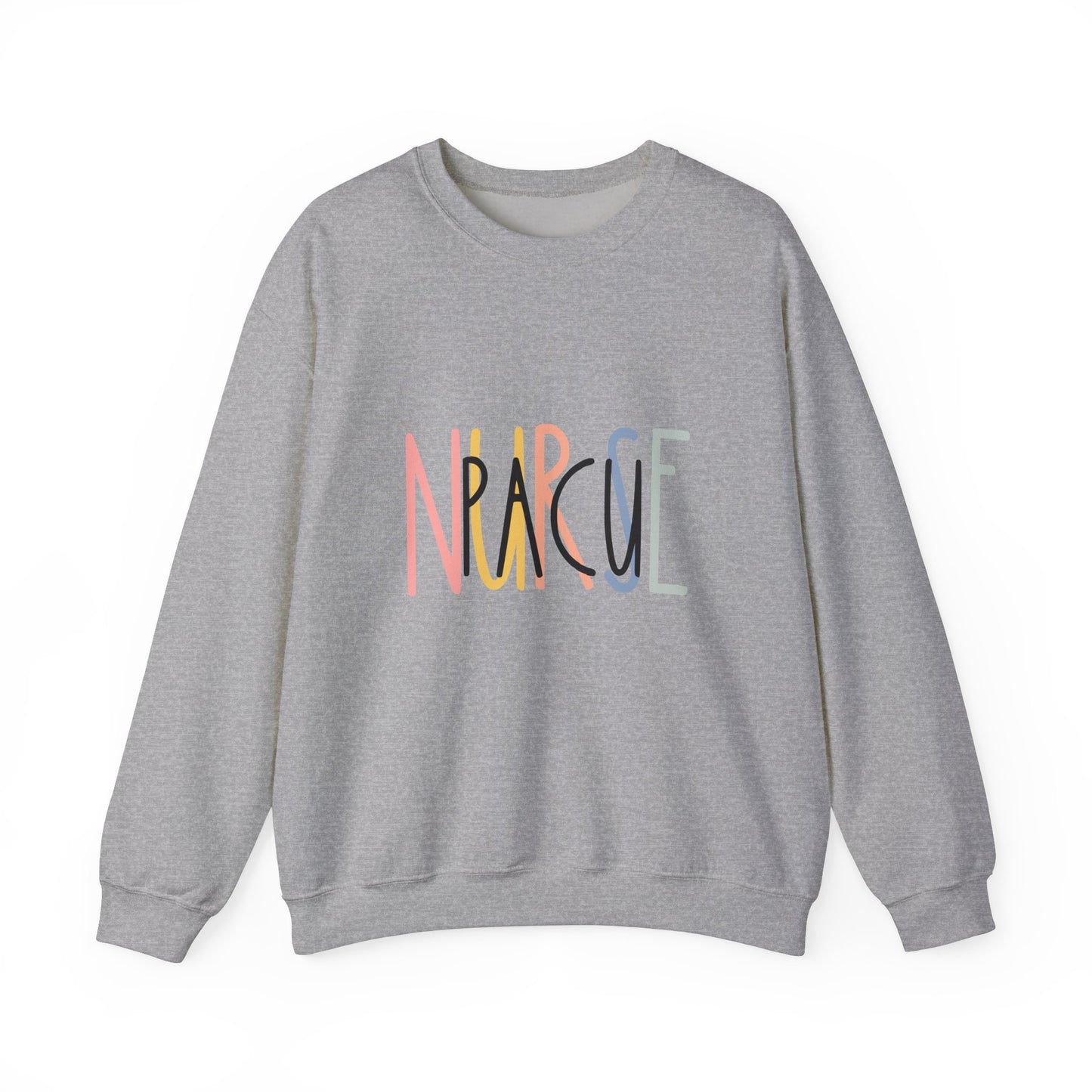 Unisex Crewneck Sweatshirt with 'NURSE' Design - Cozy Gift for Healthcare Heroes