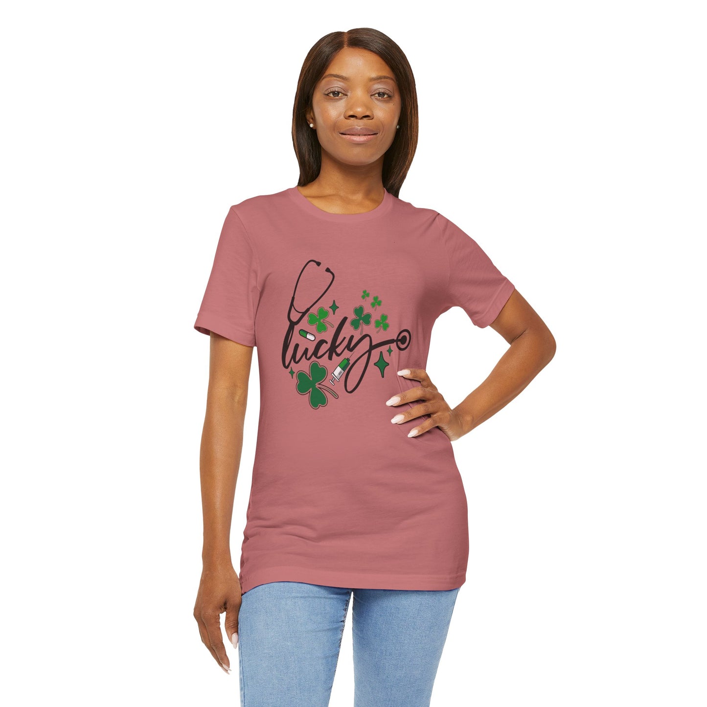 Lucky St. Patrick's Day Tee for Healthcare Professionals