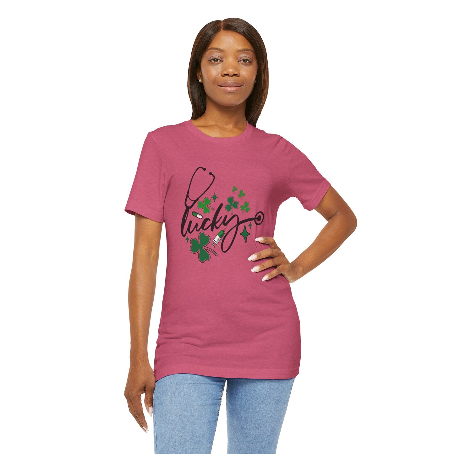 Lucky St. Patrick's Day Tee for Healthcare Professionals