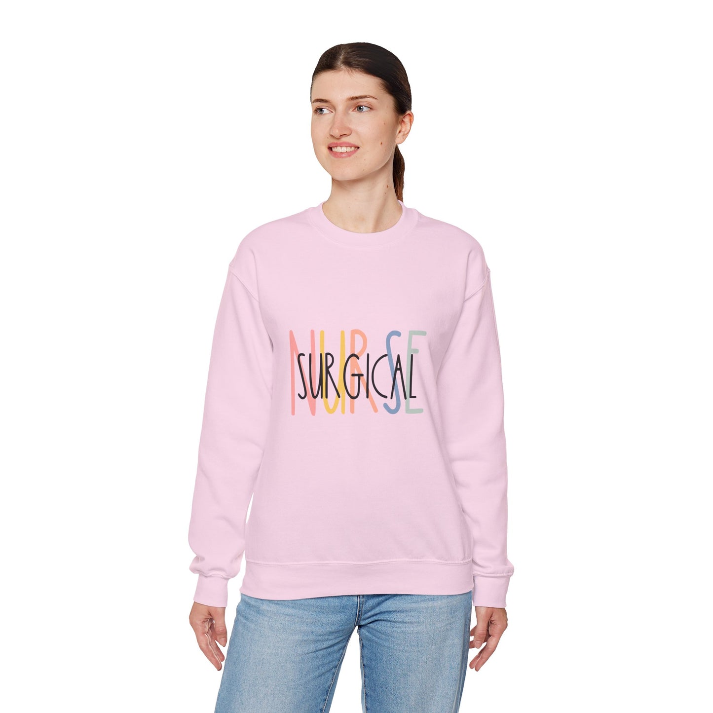 Surgical Nurse Unisex Heavy Blend™ Crewneck Sweatshirt - Comfy Gift for Healthcare Workers