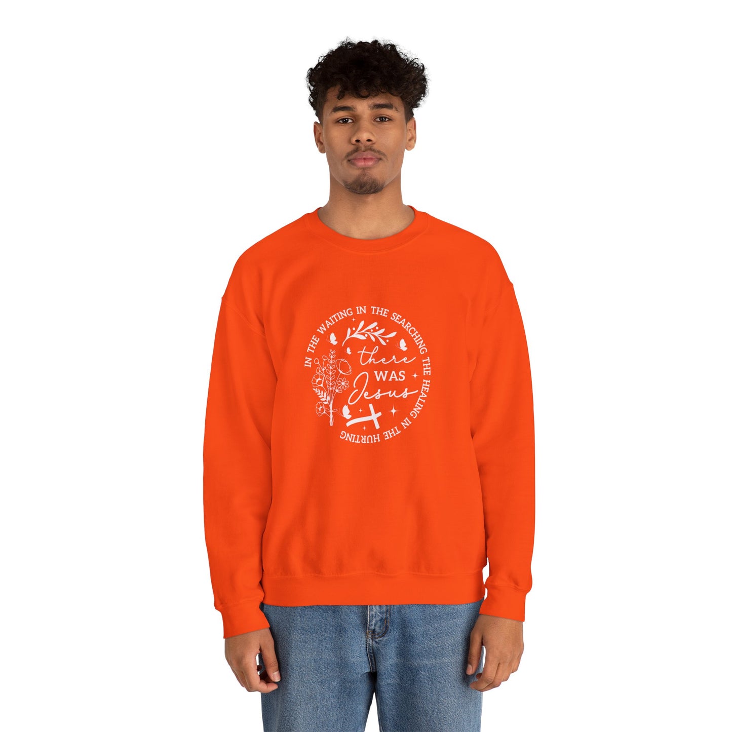 Faith & Comfort Crewneck Sweatshirt - 'In the Waiting' Design