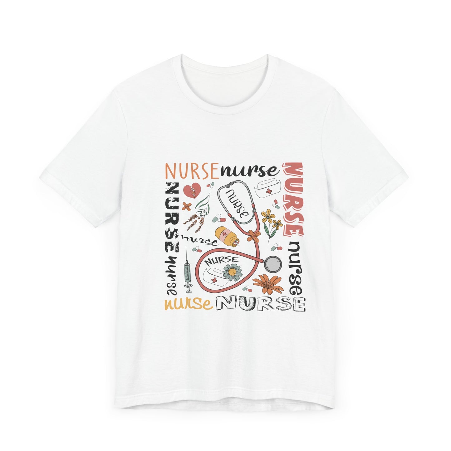 Nurse Appreciation Unisex Jersey Tee - Comfortable Short Sleeve Shirt for Healthcare Workers
