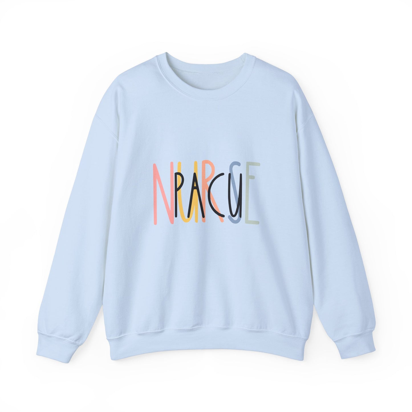 Unisex Crewneck Sweatshirt with 'NURSE' Design - Cozy Gift for Healthcare Heroes