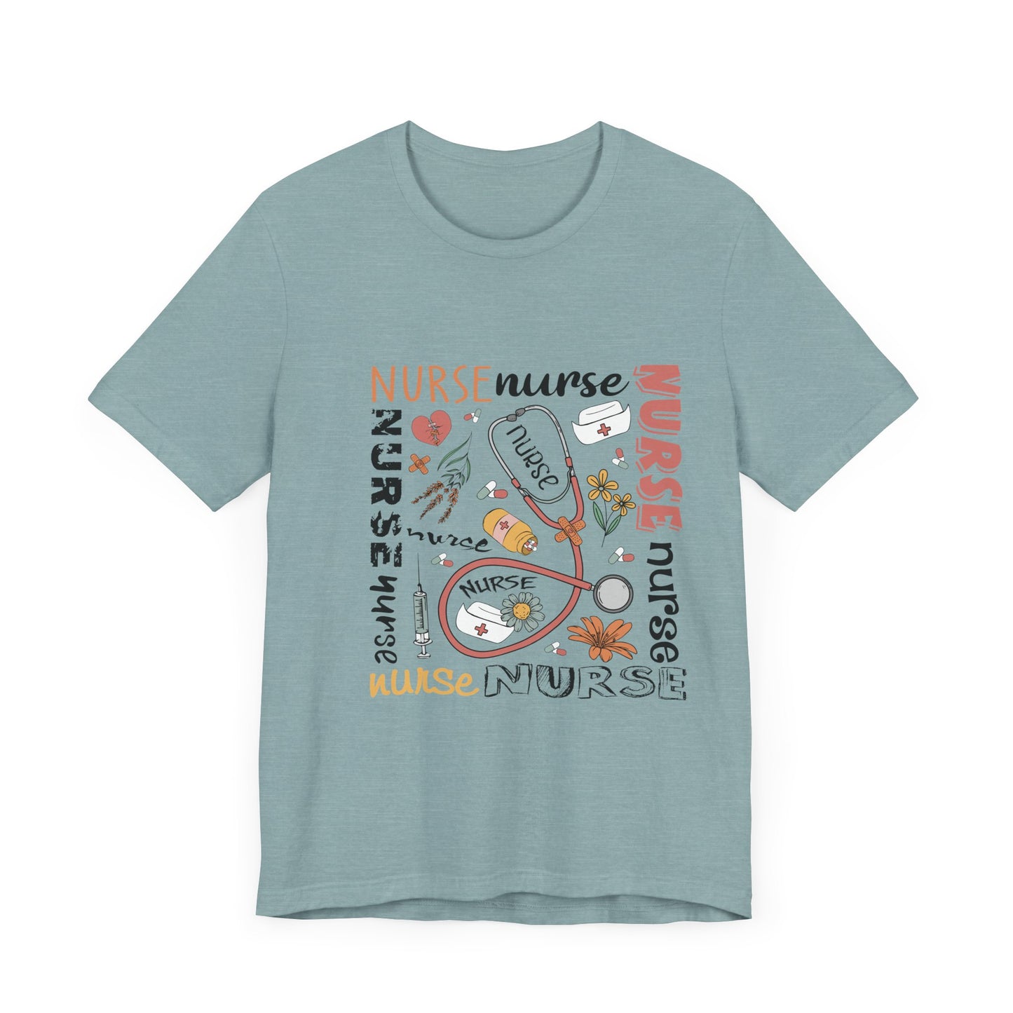 Nurse Appreciation Unisex Jersey Tee - Comfortable Short Sleeve Shirt for Healthcare Workers