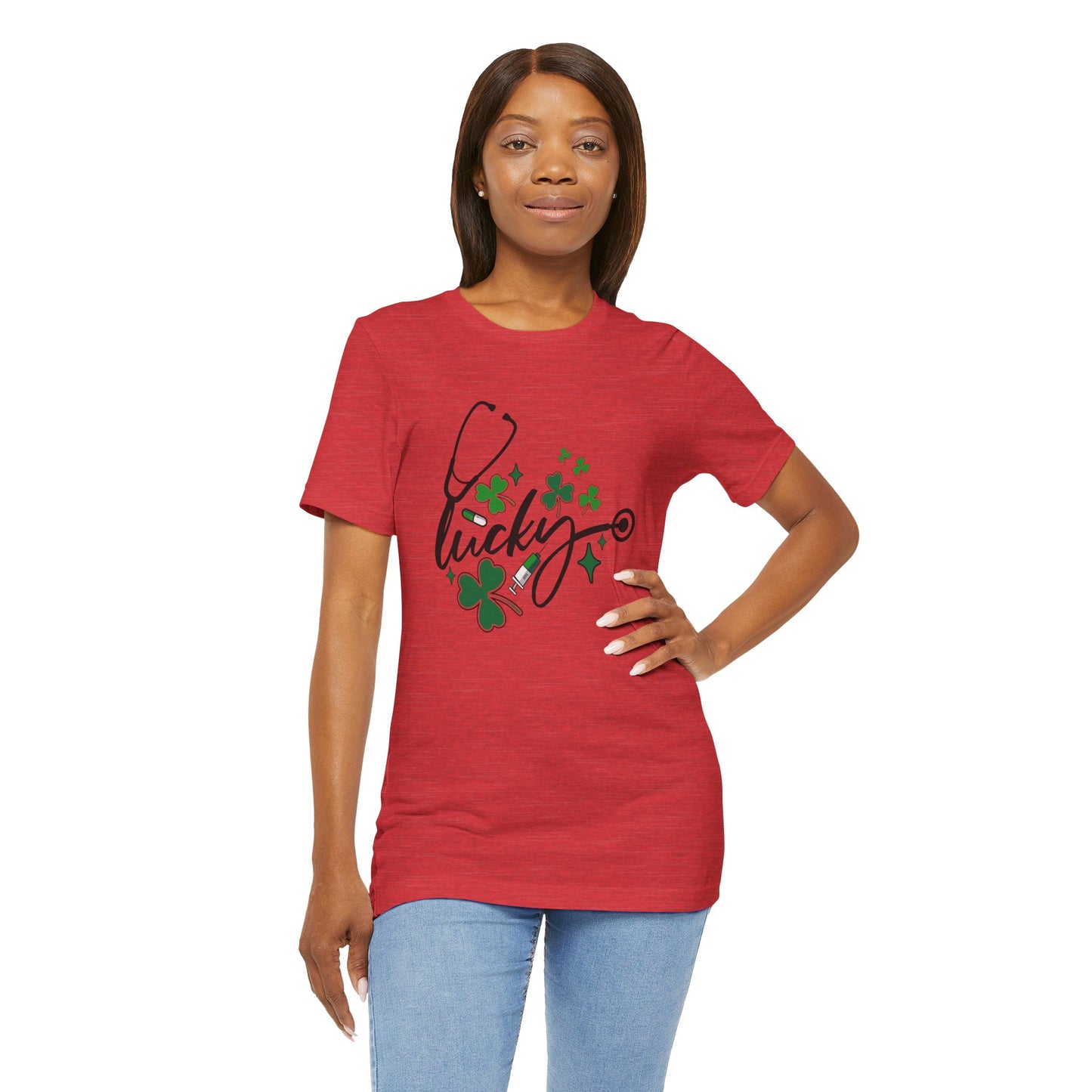 Lucky St. Patrick's Day Tee for Healthcare Professionals