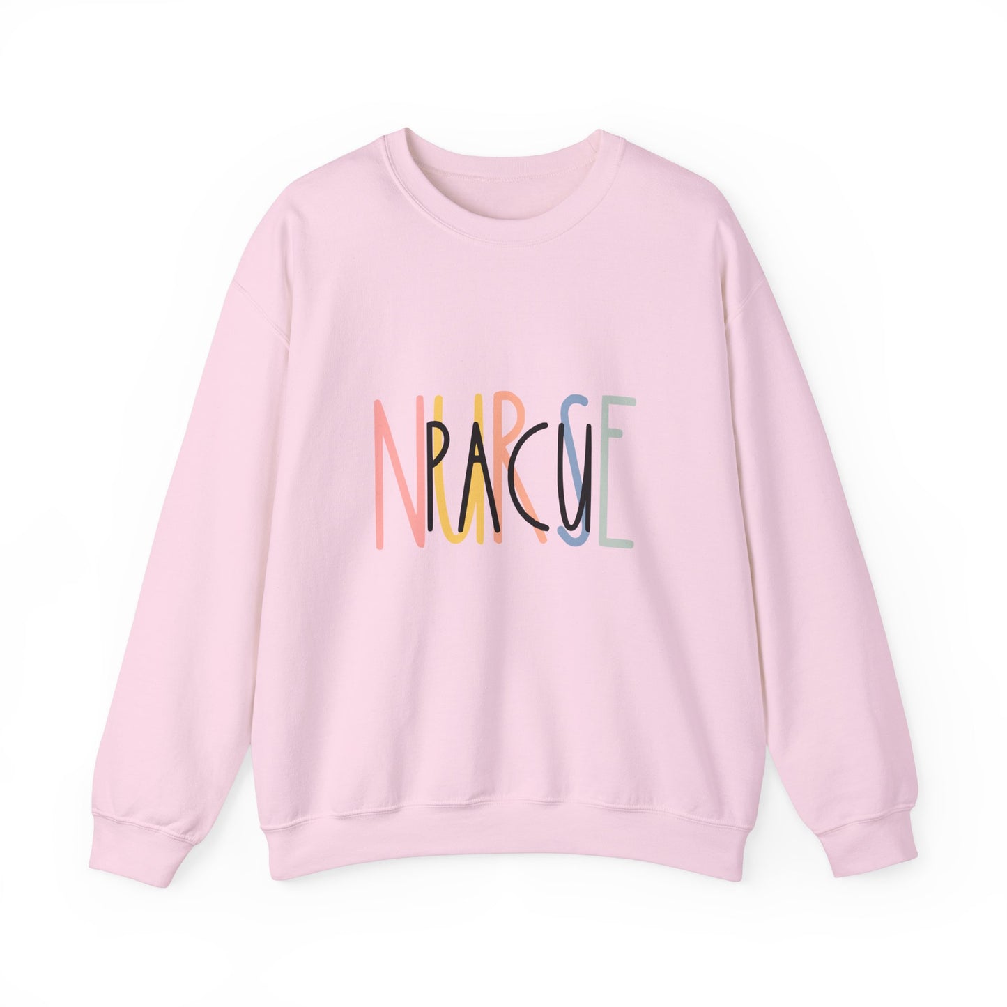 Unisex Crewneck Sweatshirt with 'NURSE' Design - Cozy Gift for Healthcare Heroes