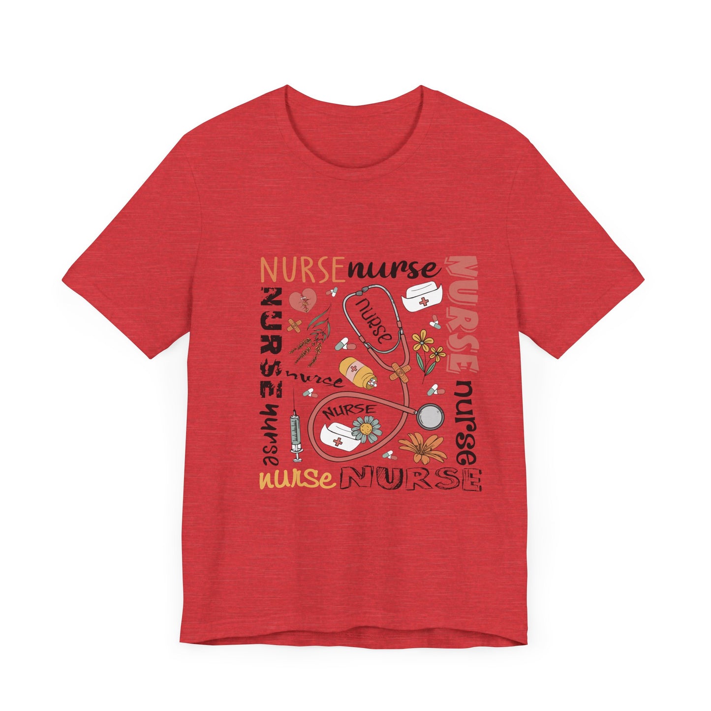 Nurse Appreciation Unisex Jersey Tee - Comfortable Short Sleeve Shirt for Healthcare Workers