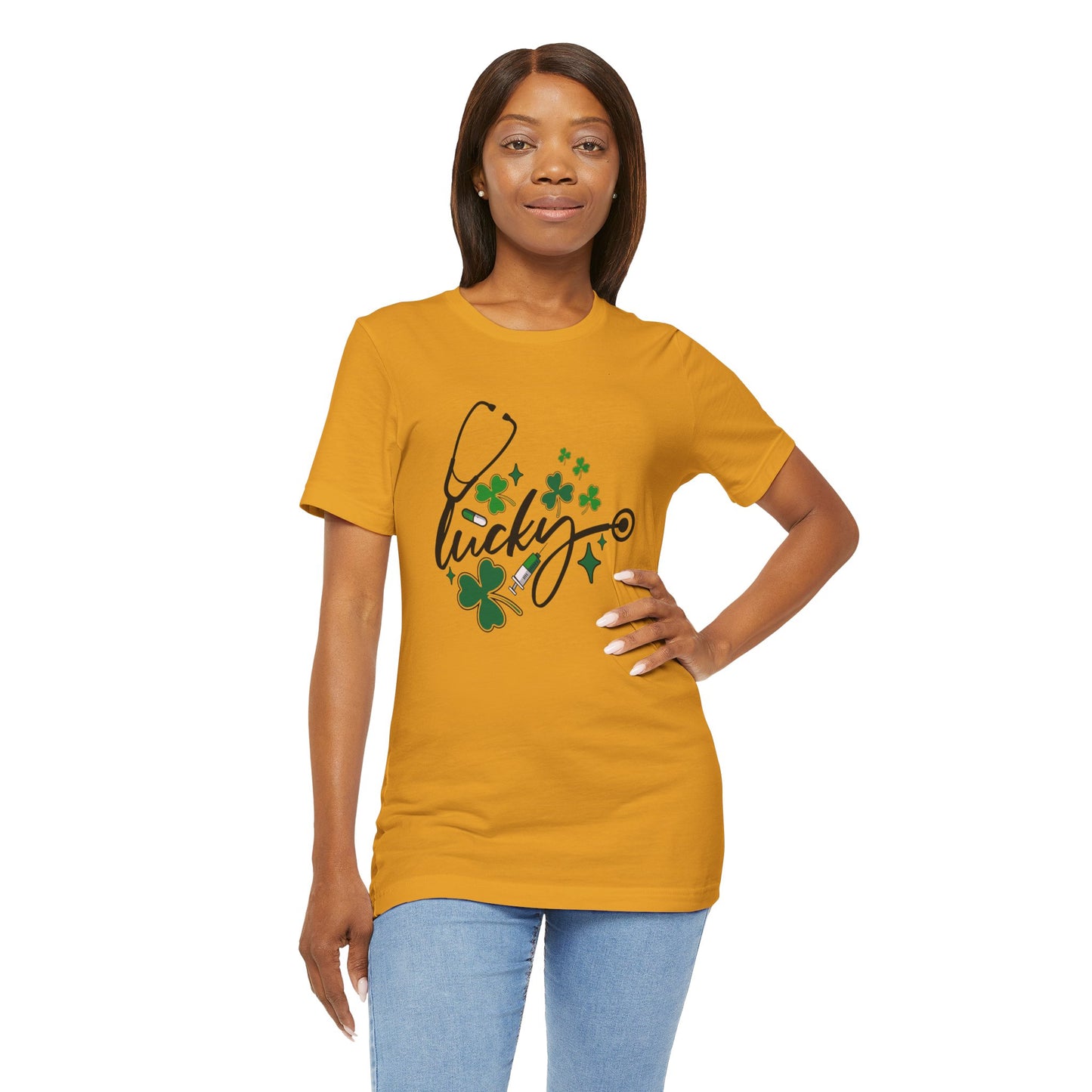 Lucky St. Patrick's Day Tee for Healthcare Professionals