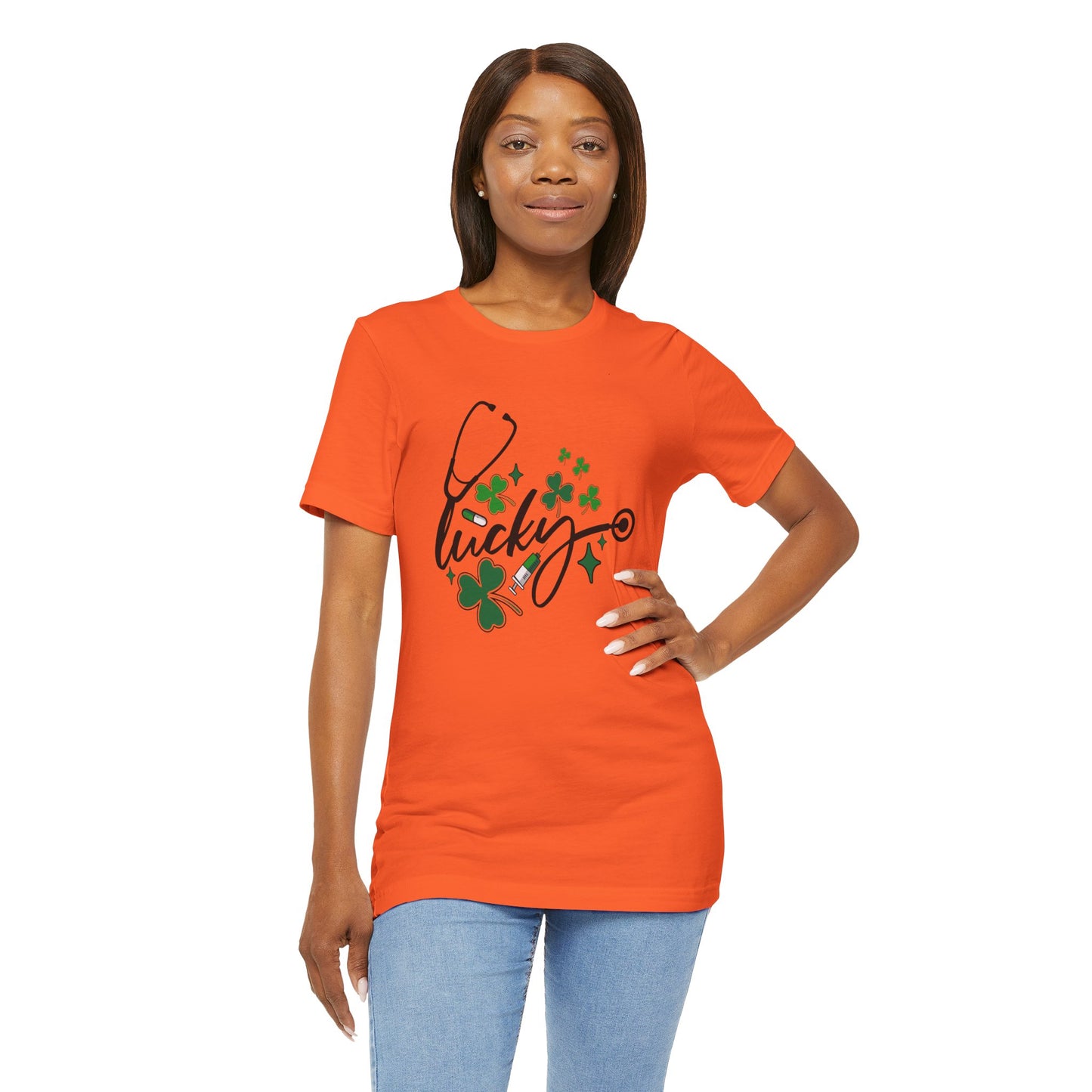 Lucky St. Patrick's Day Tee for Healthcare Professionals