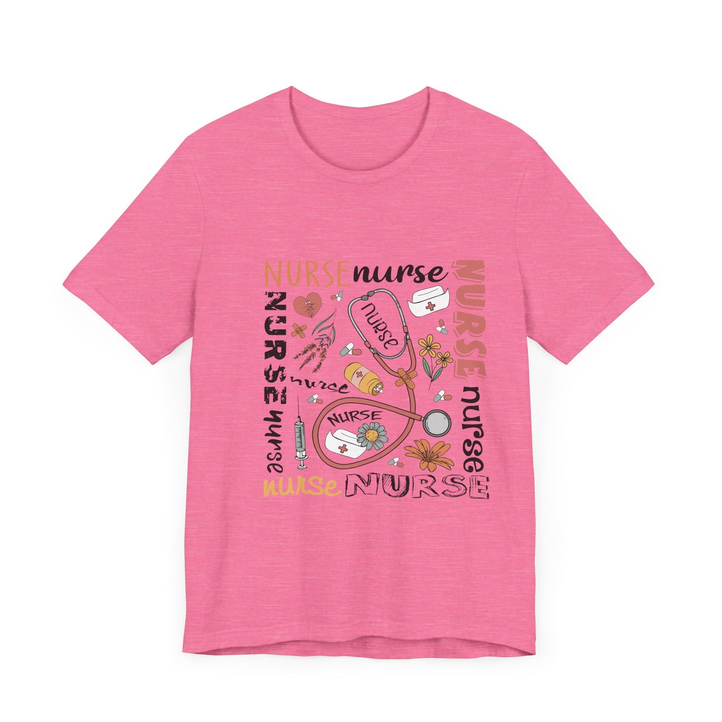 Nurse Appreciation Unisex Jersey Tee - Comfortable Short Sleeve Shirt for Healthcare Workers