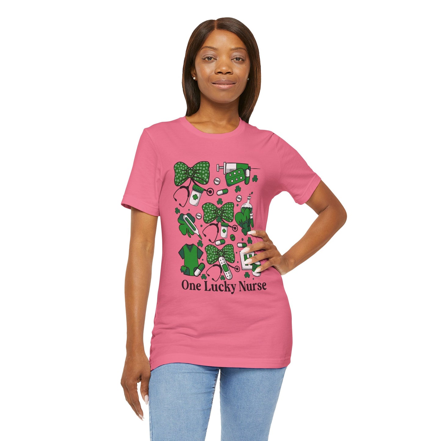 One Lucky Nurse Green St. Patrick's Day Tee