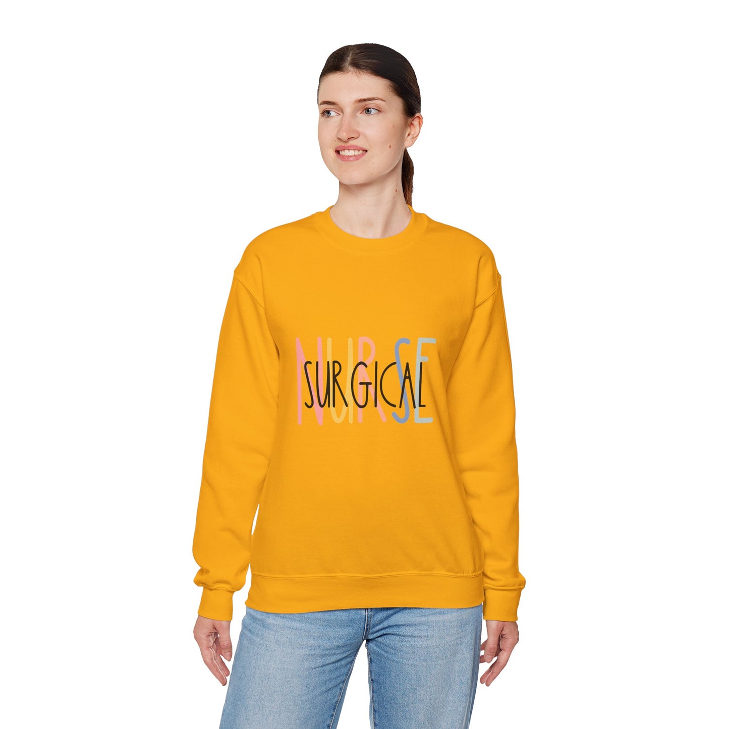 Surgical Nurse Unisex Heavy Blend™ Crewneck Sweatshirt - Comfy Gift for Healthcare Workers