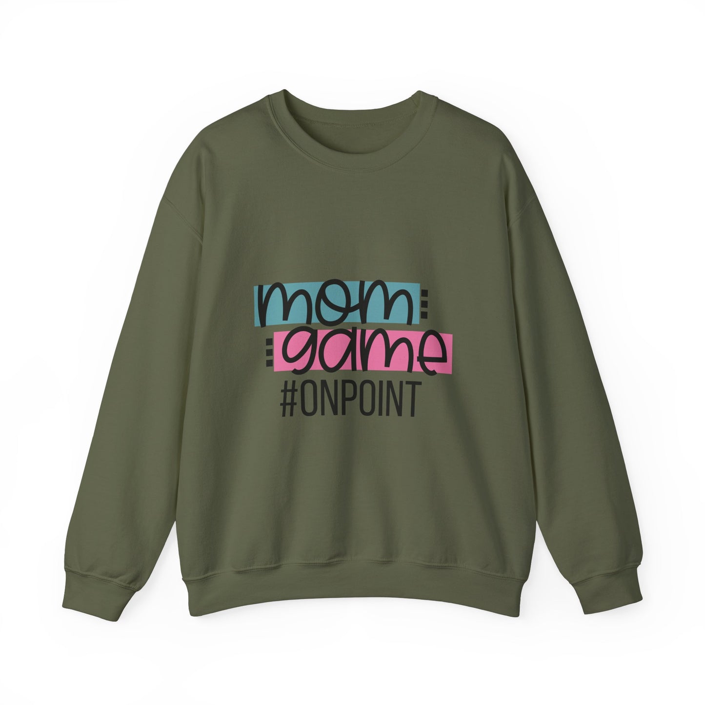Mom Game On Point Sweatshirt - Unisex Heavy Blend™ Crewneck
