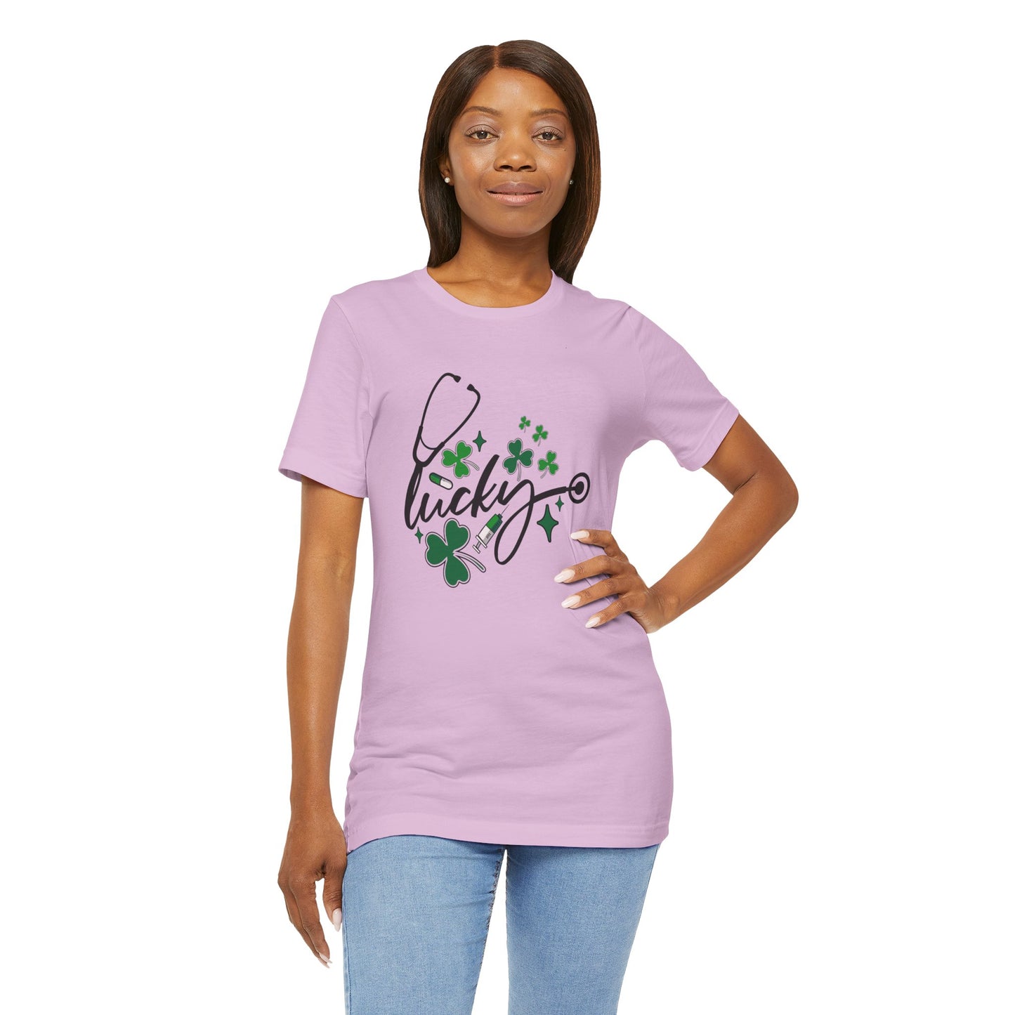 Lucky St. Patrick's Day Tee for Healthcare Professionals