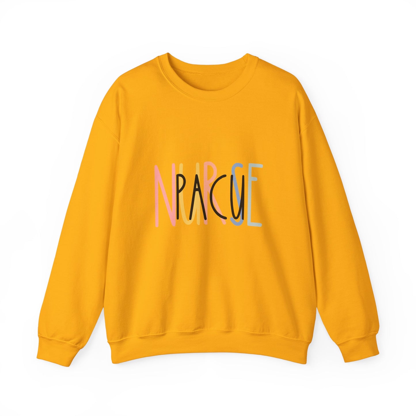 Unisex Crewneck Sweatshirt with 'NURSE' Design - Cozy Gift for Healthcare Heroes