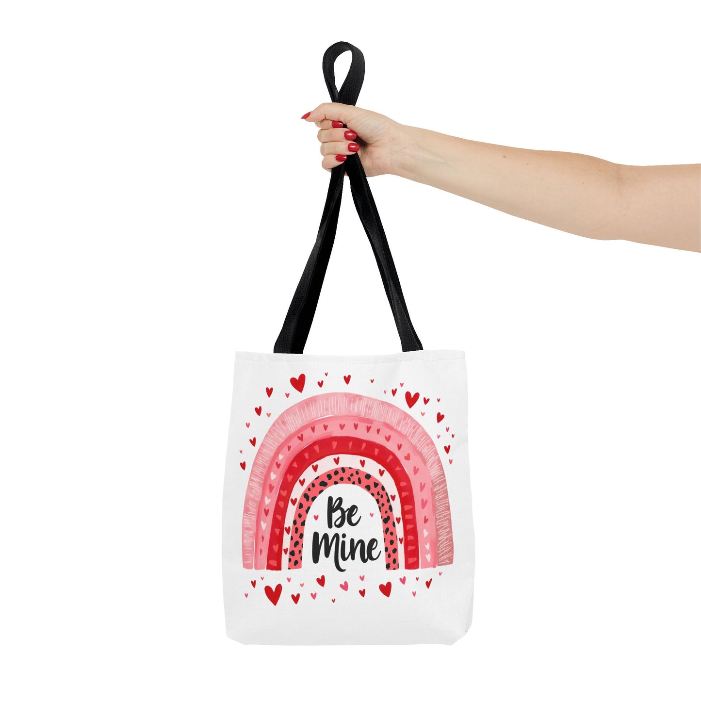 Be Mine Rainbow Tote Bag - Love and Friendship Gift