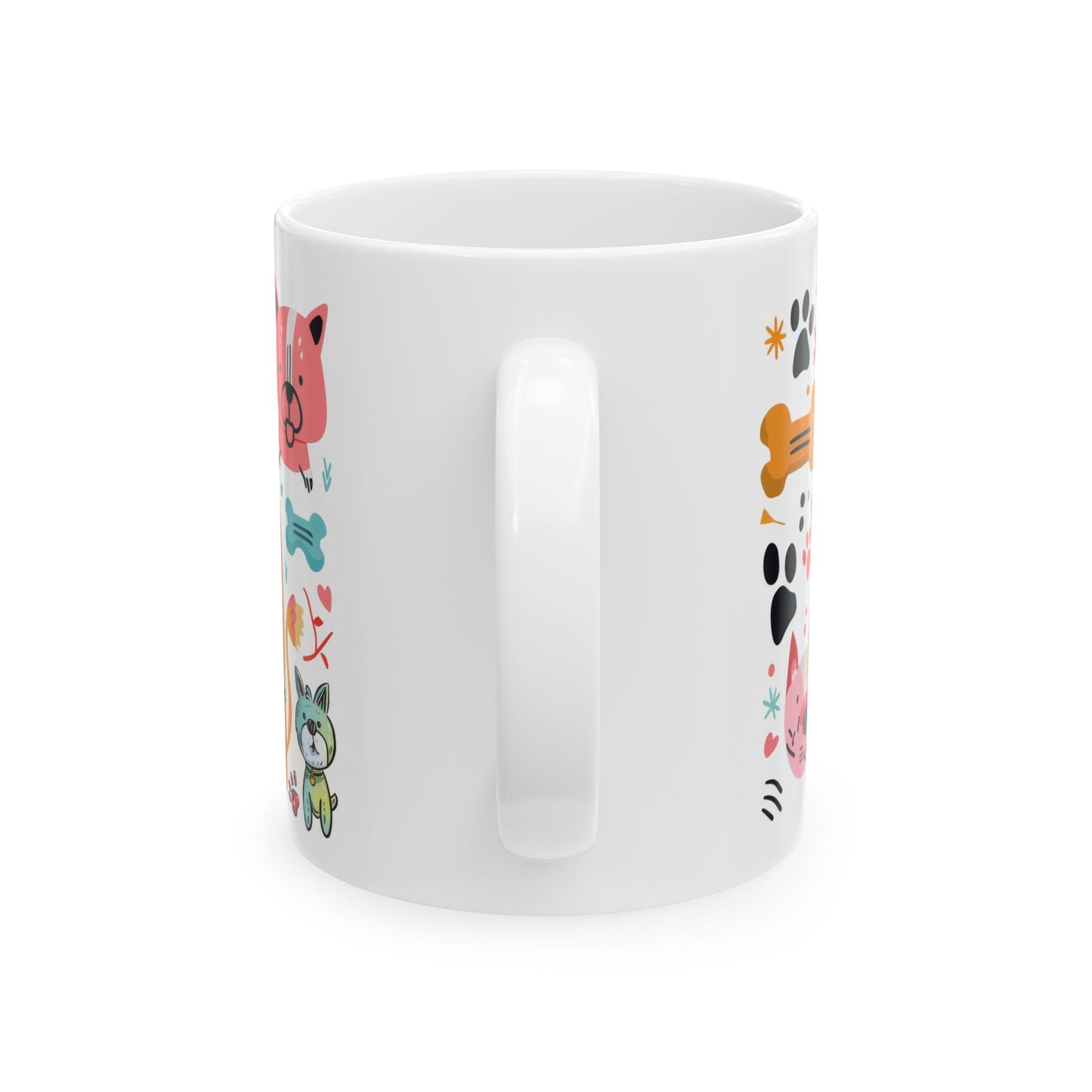 Cute Dog Mom Ceramic Mug | Fun Pet-Themed Coffee Cup | Perfect Gift for Dog Lovers