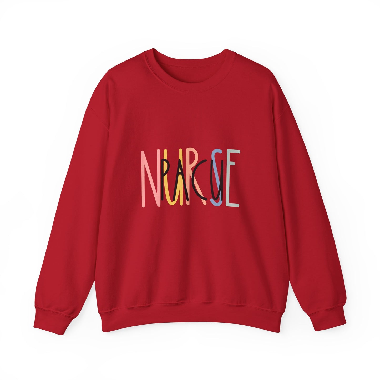 Unisex Crewneck Sweatshirt with 'NURSE' Design - Cozy Gift for Healthcare Heroes