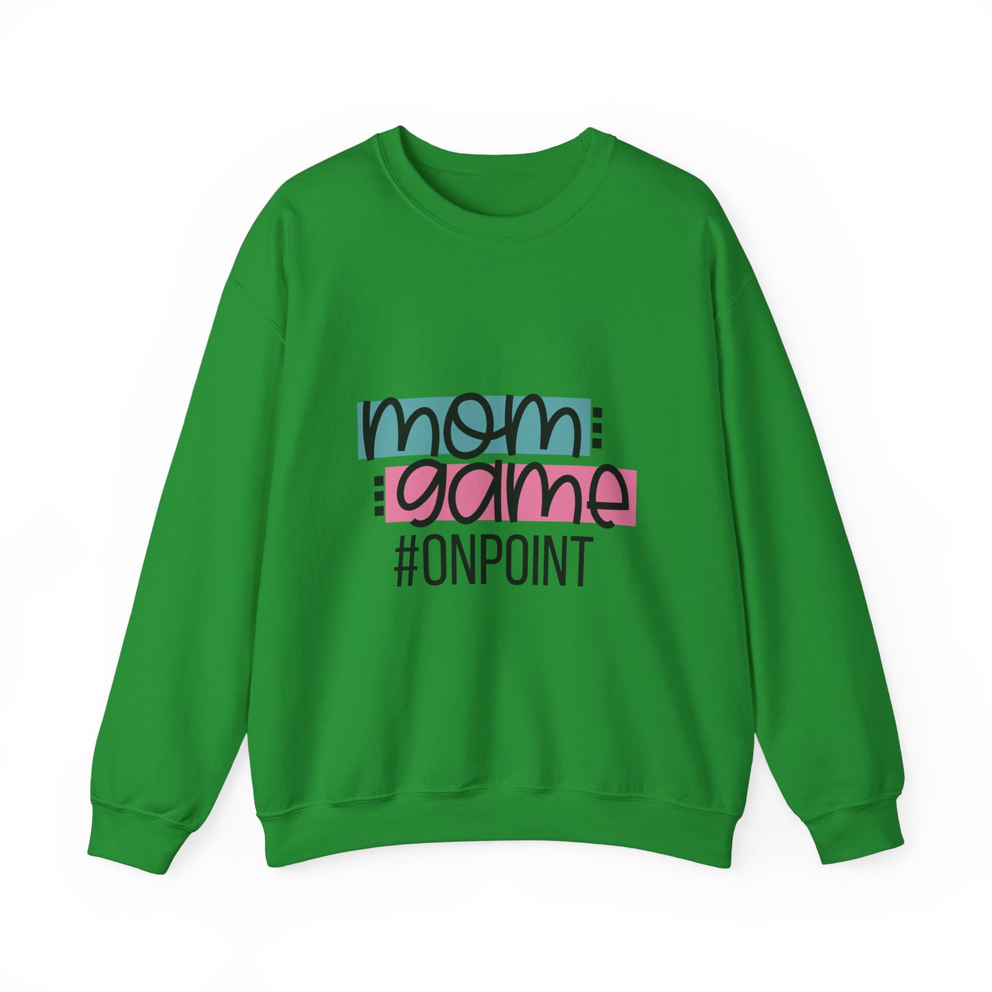 Mom Game On Point Sweatshirt - Unisex Heavy Blend™ Crewneck