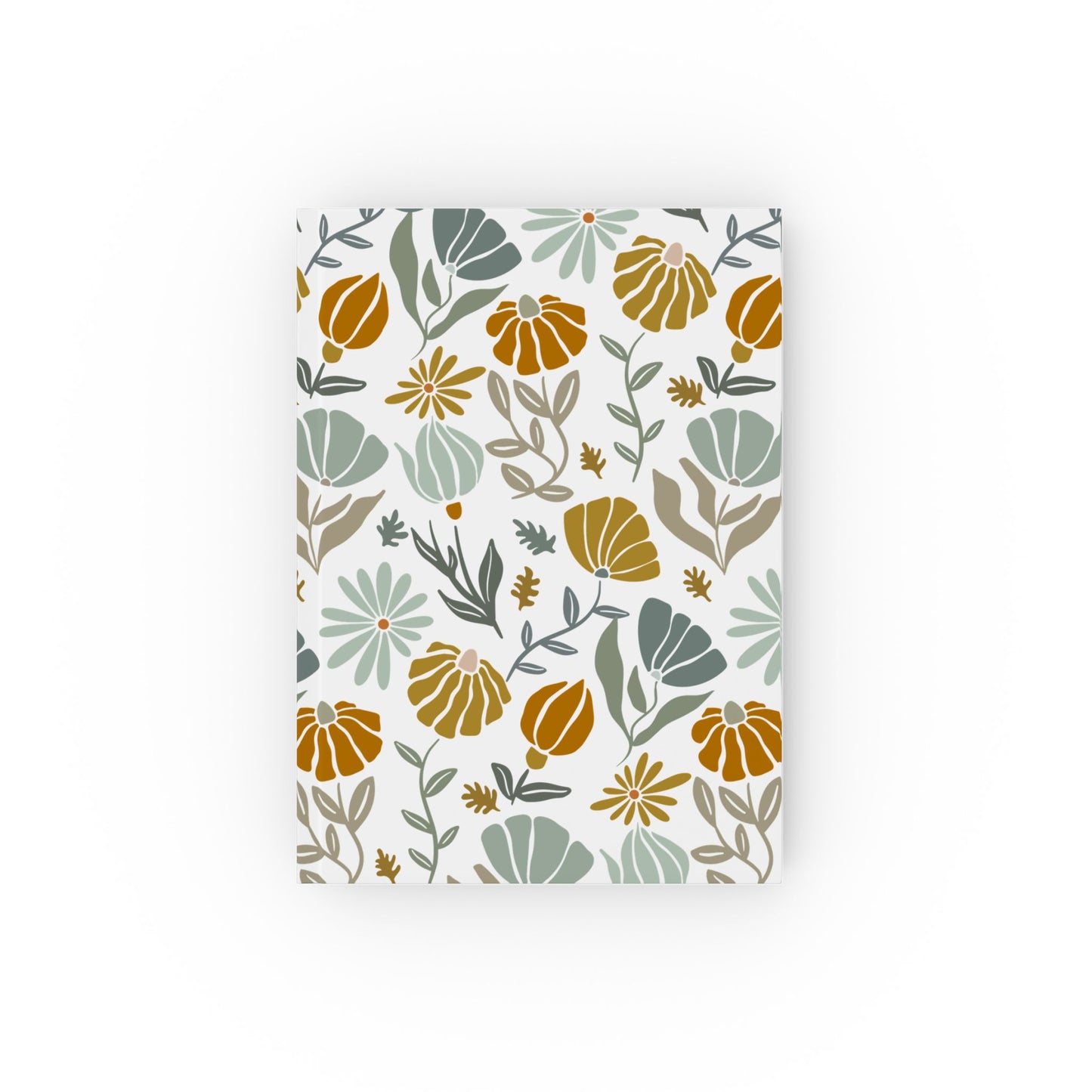 Floral Hard Backed Journal - Nature Inspired Notebook for Creative Writing