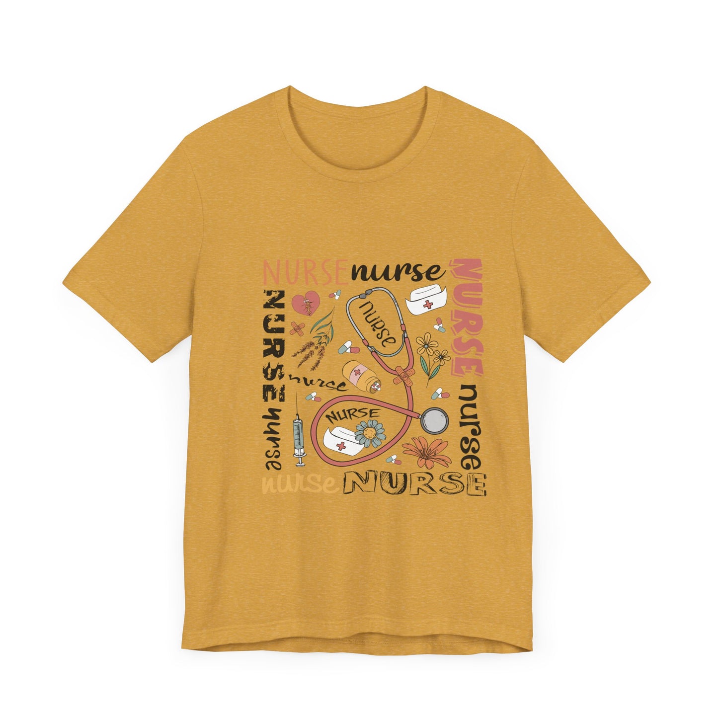 Nurse Appreciation Unisex Jersey Tee - Comfortable Short Sleeve Shirt for Healthcare Workers