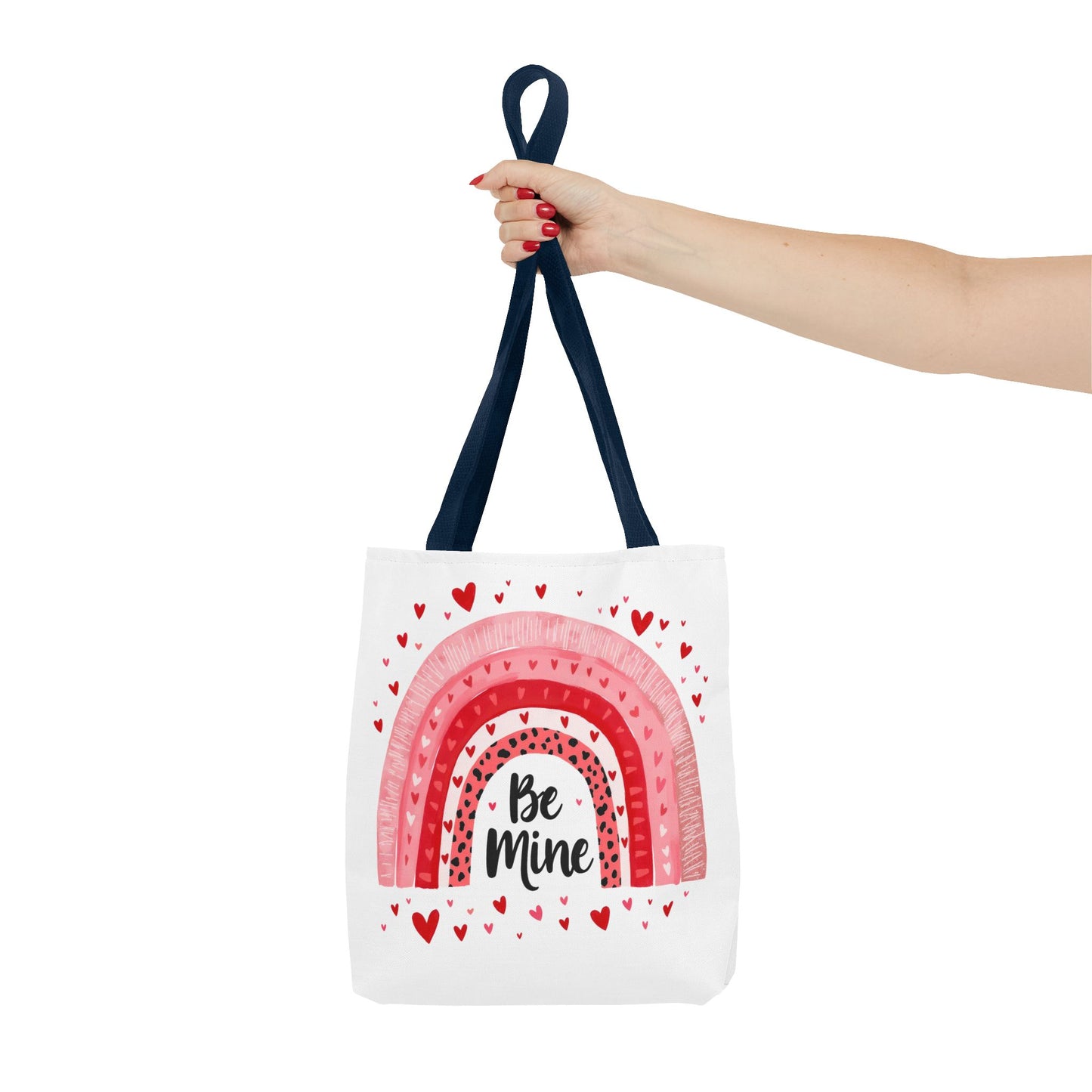 Be Mine Rainbow Tote Bag - Love and Friendship Gift