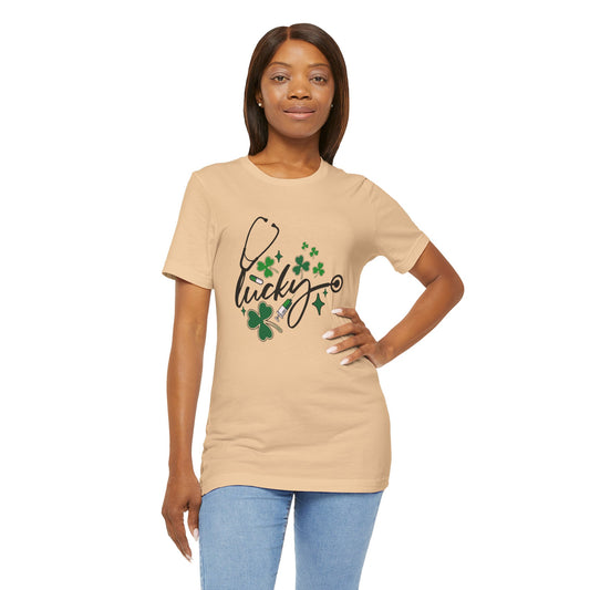 Lucky St. Patrick's Day Tee for Healthcare Professionals