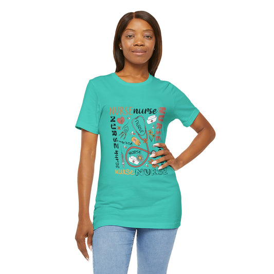 Nurse Appreciation Unisex Jersey Tee - Comfortable Short Sleeve Shirt for Healthcare Workers